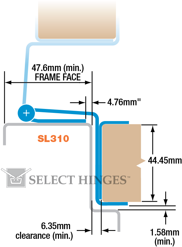 SL310 metric diagram